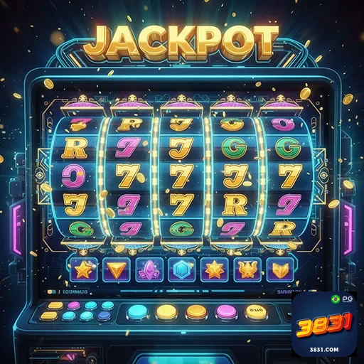 Imagem de slots de cassino no site 3831, ilustrando opções de jogos de azar para diversão online.